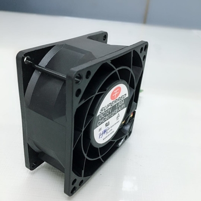 Quạt chạy bằng nhựa PBT DC Quạt 2.4W Ball / Sleeve Bearing Fan 80 X 80 X 25 mm