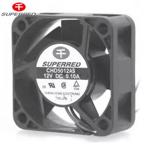 50x50x20 DC Cooling Fan Màu đen cho lò sưởi điện / lò nướng / máy làm mát tường