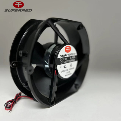 80x80x25mm CPU DC Fan 25dBA Tiếng ồn thấp Vật liệu PBT nhựa Màu đen