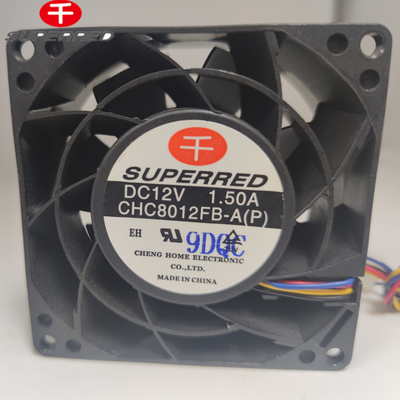 Hiệu suất cao và đáng tin cậy 12V DC CPU quạt nhựa PBT 94V0 khung