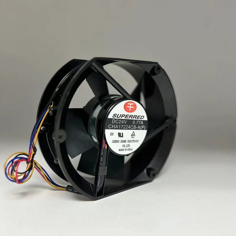 Quạt làm mát không chổi than 120mm 12V DC 17-3600 RPM 22-156CFM Tùy chỉnh luồng không khí