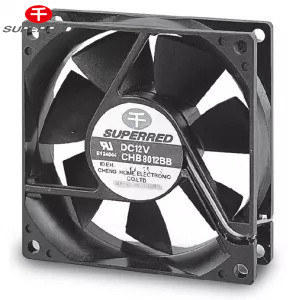 Ưu tiên 150g DC Cooler Fan Ball Bearing Or Sleeve Bearing 80x80x20 Fan làm mát