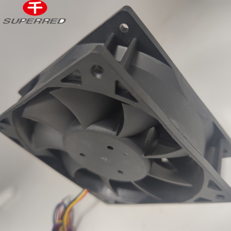 80 X 80 X 25mm 12V DC máy tính quạt với kích thước và tùy chọn đầu ra tín hiệu